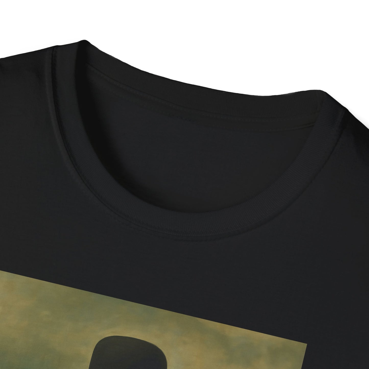 Surreal Santa Portrait T-Shirt | Vintage Man in Santa Suit