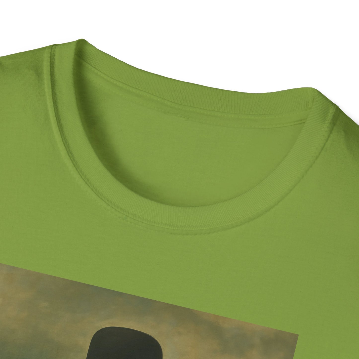 Surreal Santa Portrait T-Shirt | Vintage Man in Santa Suit