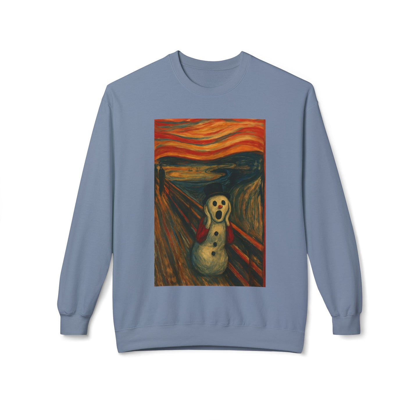 The Scream Snowman sweatshirt | Crewneck Sweatshirt