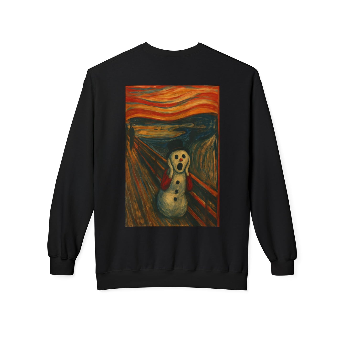 The Scream Snowman sweatshirt | Crewneck Sweatshirt