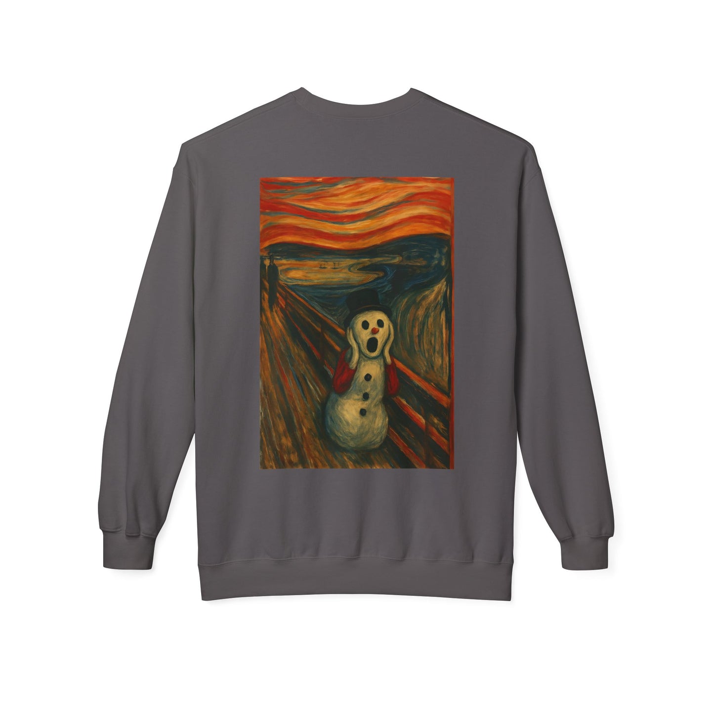 The Scream Snowman sweatshirt | Crewneck Sweatshirt