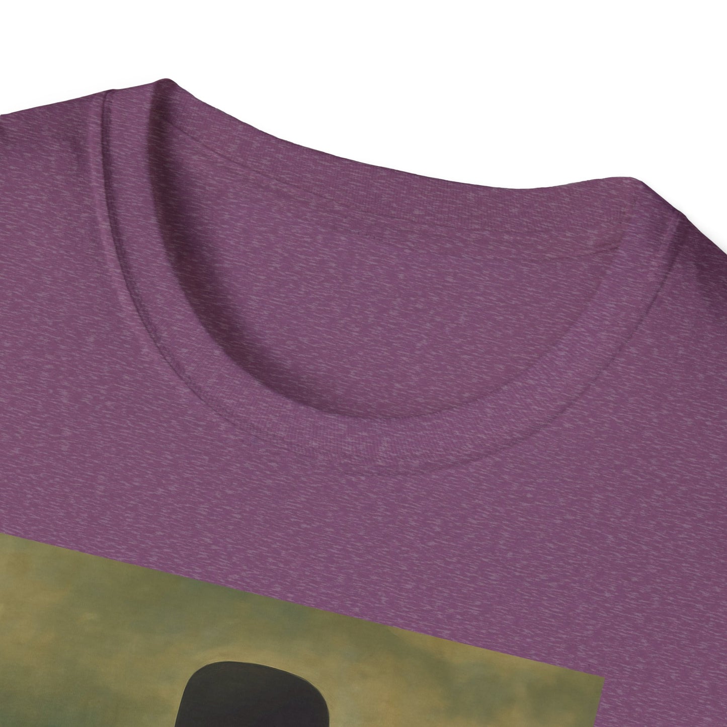 Surreal Santa Portrait T-Shirt | Vintage Man in Santa Suit