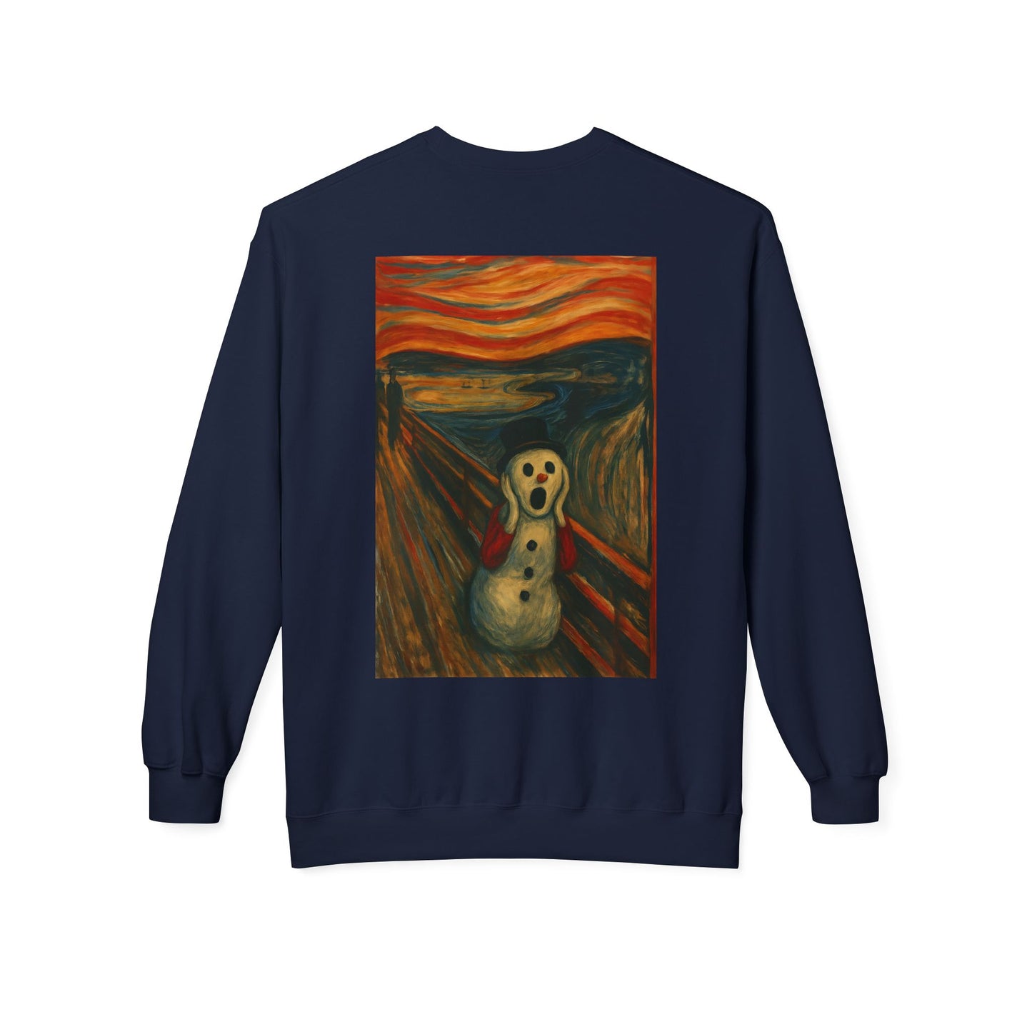 The Scream Snowman sweatshirt | Crewneck Sweatshirt