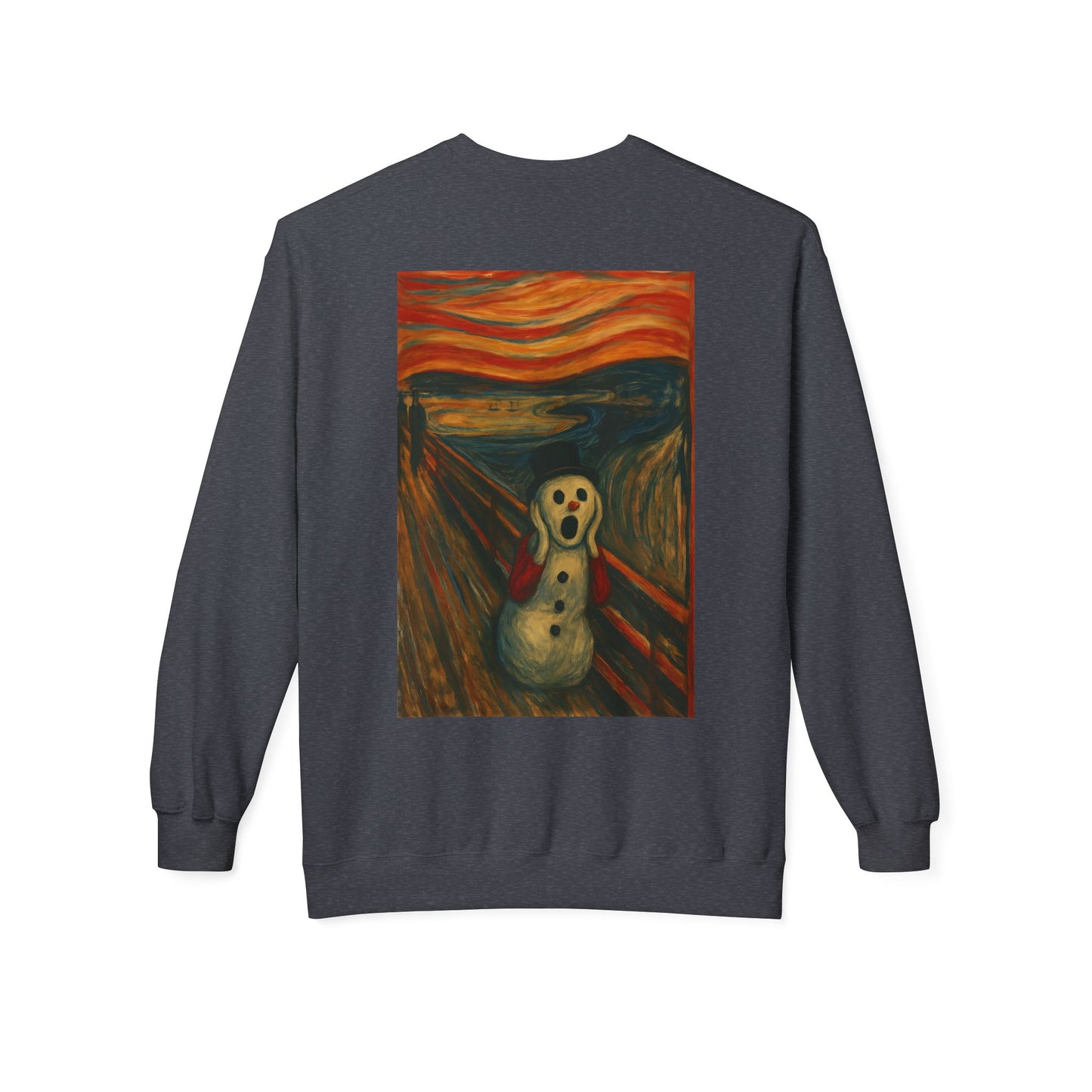 The Scream Snowman sweatshirt | Crewneck Sweatshirt