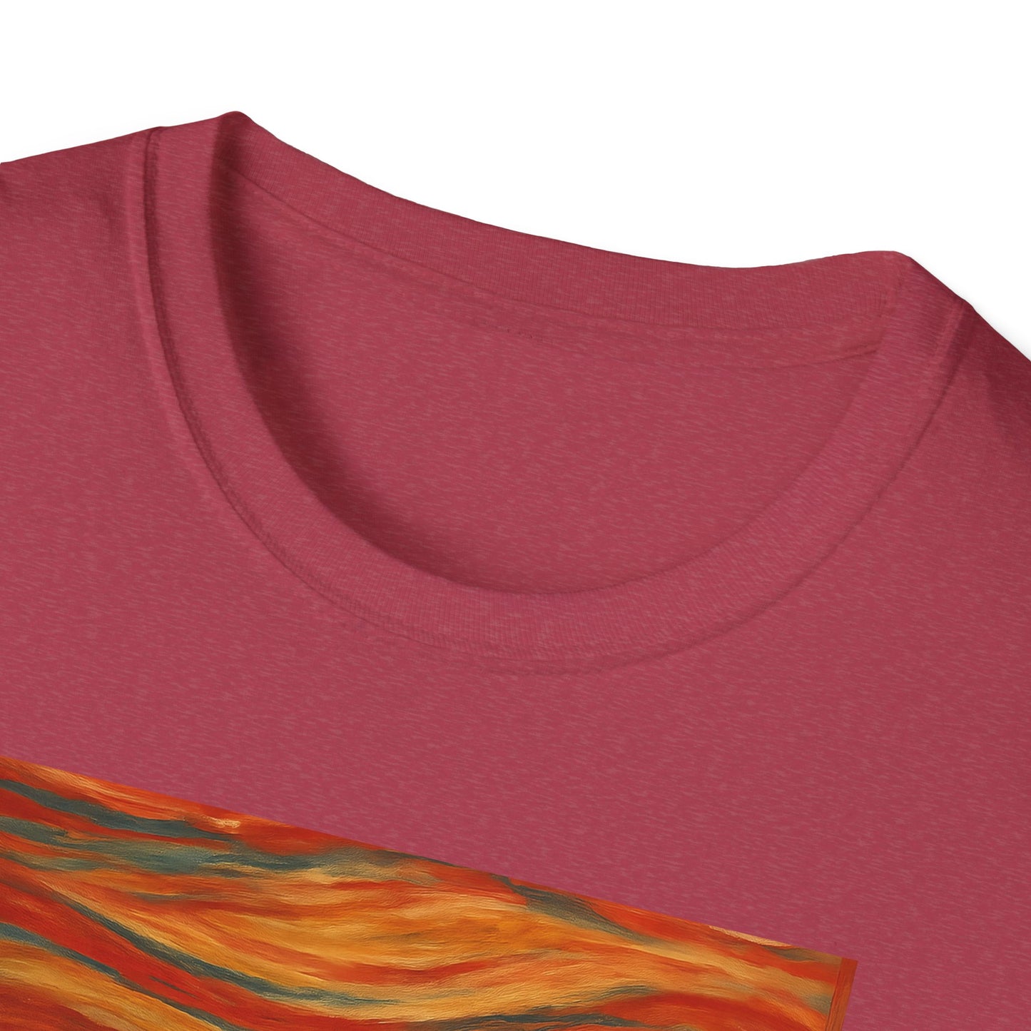 Screaming Figure Snowman T-Shirt | Surreal Expressionist Art Print