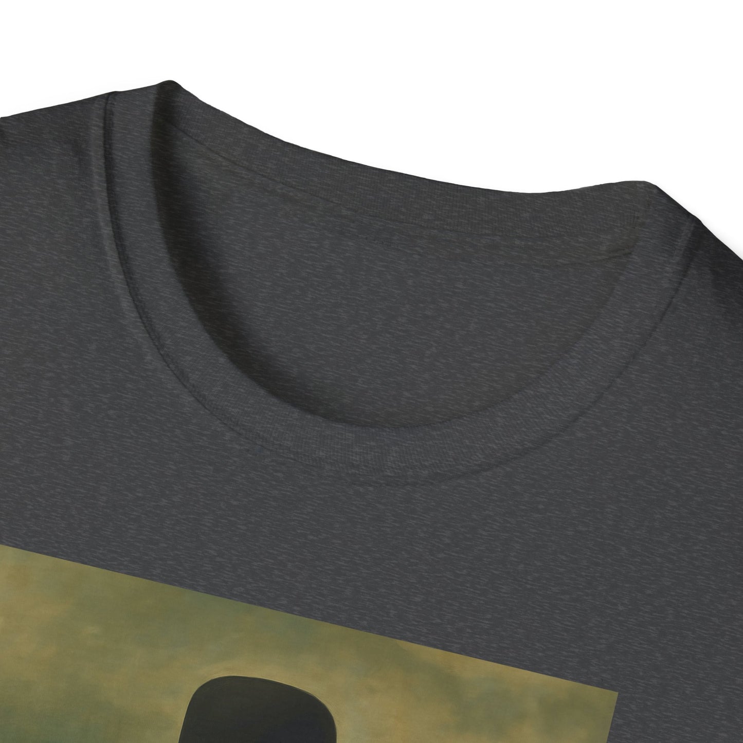 Surreal Santa Portrait T-Shirt | Vintage Man in Santa Suit