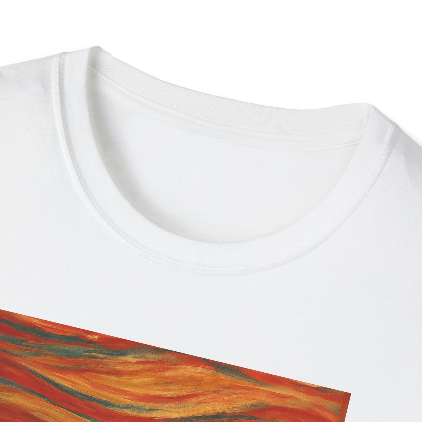 Screaming Figure Snowman T-Shirt | Surreal Expressionist Art Print