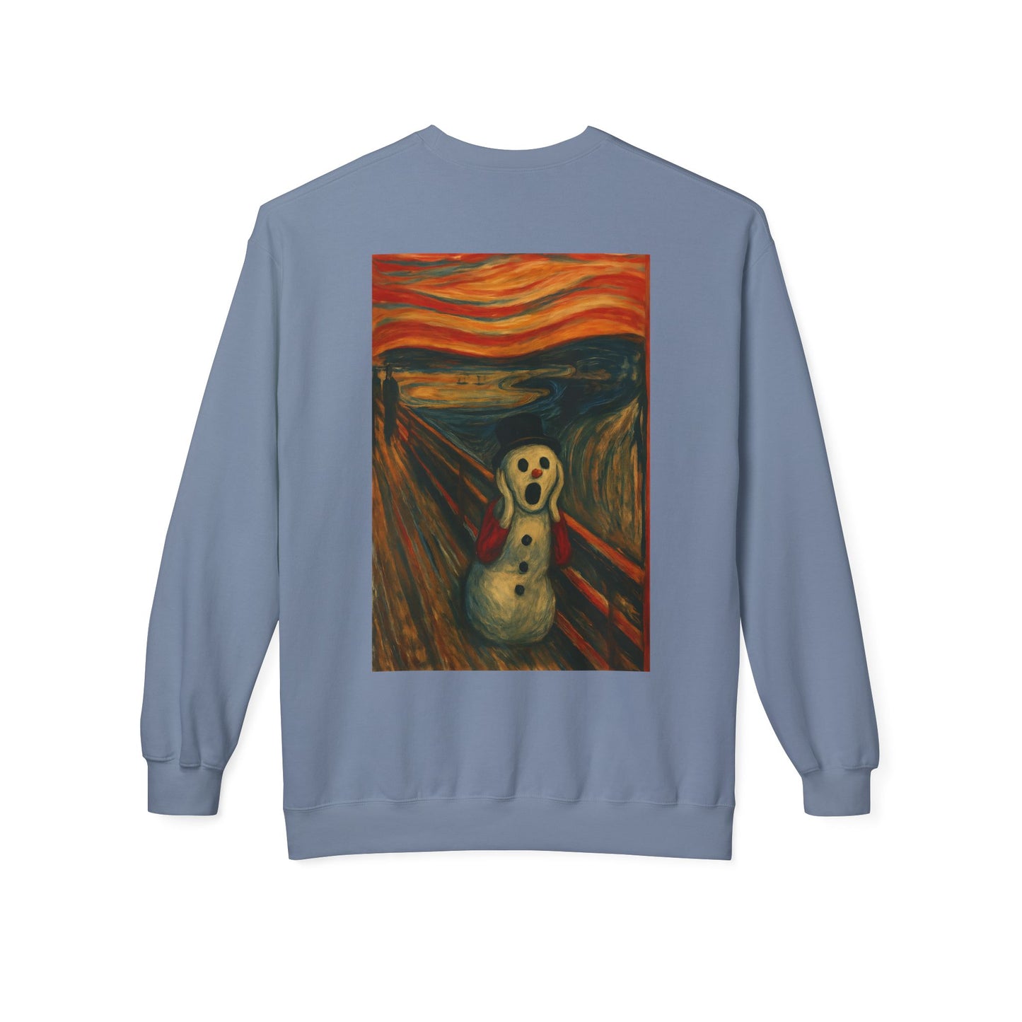 The Scream Snowman sweatshirt | Crewneck Sweatshirt