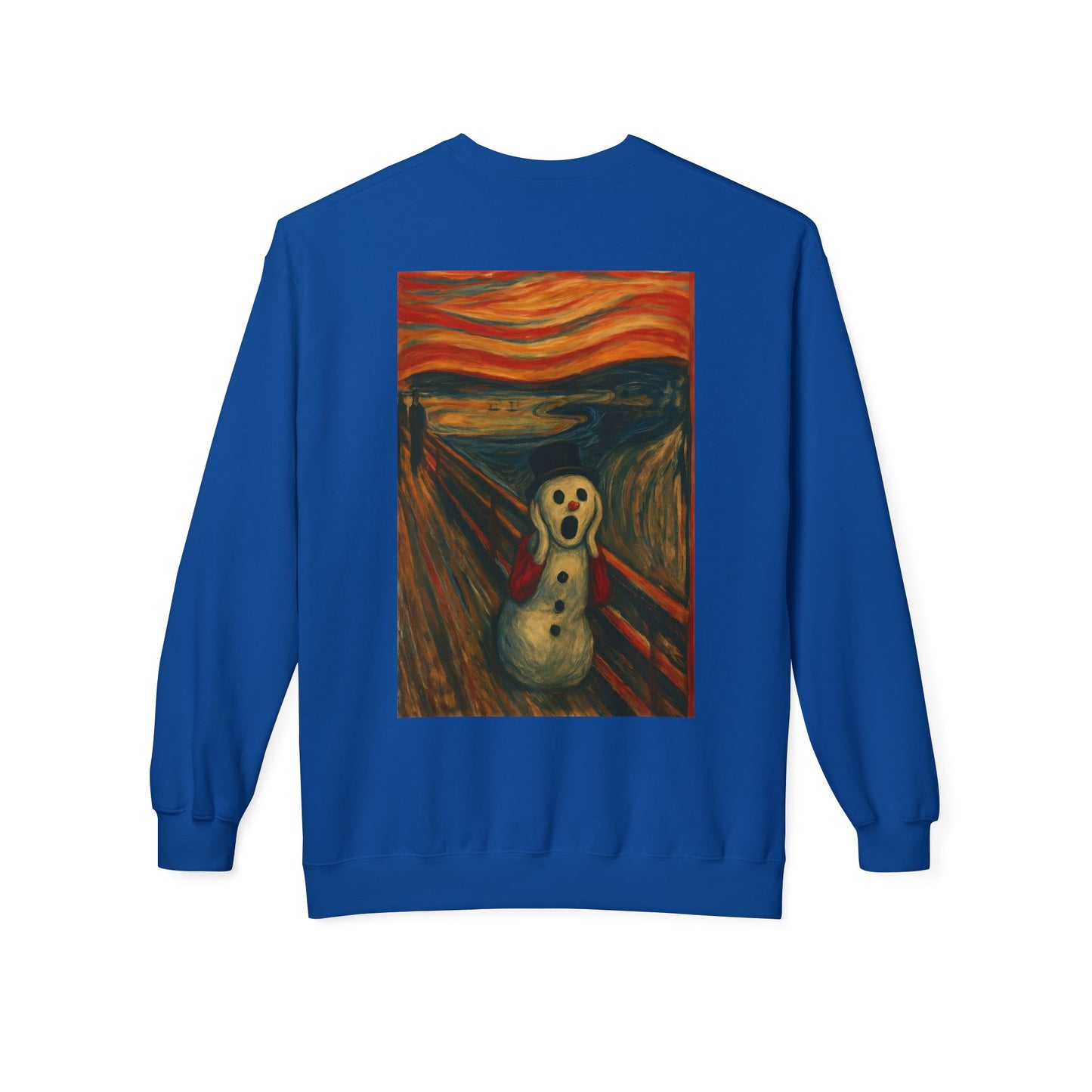 The Scream Snowman sweatshirt | Crewneck Sweatshirt